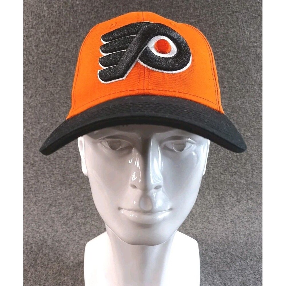 Philadelphia Flyers Men’s OSFA Orange Black Hat Tata Consulting Services On Back